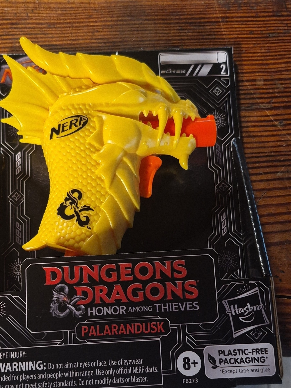 Hasbro Nerf Dungeons & Dragons Dragon Palarandusk Blaster - Yellow/Orange